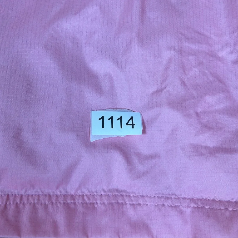Gap Kids Windbreaker Jacket Girls‎ XXL Pink Full Zip Ripstop Mesh Lined